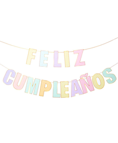 Guirnalda Feliz cumpleaños pastel - comprar online