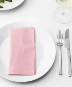 Servilleta rosa pastel - comprar online