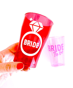 Vasos Bride/Team Bride - comprar online