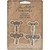 Tim Holtz Idea-Ology Metal Clock Keys "Antique Nickel, Brass & Copper"