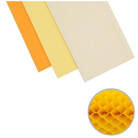 We R DIY Party Honeycomb Pads 3"X8" Sunrise