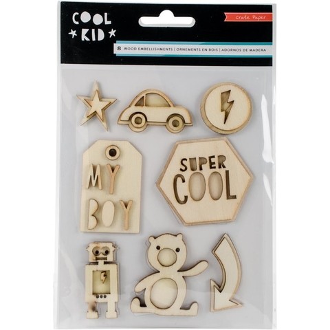 Cool Kid 8 Formas de Madera