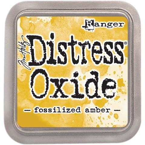 Tim Holtz Distress Oxides Ink Pad Fossilized Amber