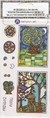 Coloring Clear Stamps By Hampton Art. "Trees" / Sello Arboles en internet