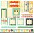 SCHOOL DAZE ELEMENTOS DECORATIVOS - PACK DE 7 PAPELES 30X30 CM - Laura Bagnola Crafts