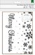 AMERICAN CRAFTS CARDS & ENVELOPES - AC - KRAFT & SNOWFLAKES