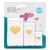 SET DE 3 PERFORADORAS DE CAPAS CORAZONES WE R - comprar online