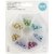 We R Memory Keepers Eyelets 141 Unidades Gama Pastel 3/16" redondos y formas