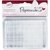 Papermania 2.75"X4" Clear Stamp Block / Bloque Acrilico para Sellos