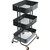 We R A La Cart Storage Cart Burnt Ash / Carrito metalico con ruedas ENVIO GRATIS