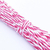 LBC Baker Twine - Hilo de Algodón Blanco y Fucsia 8 metros