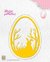 Cortantes Pascuas, huevo y escena con conejo 11x8cm dos cortantes aptos Sizzix Bigshot, Cuttlebug, etc - comprar online