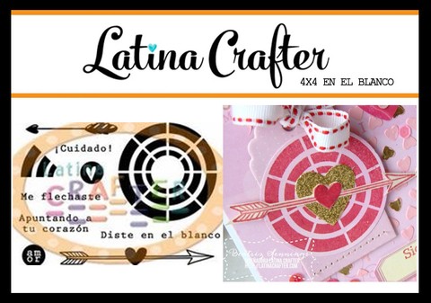Latina Crafter Clear Stamp Sellos EN EL BLANCO