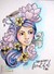 Prima Marketing Bloom Cling Rubber Stamps 4"X6" PAIGE - Laura Bagnola Crafts