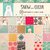 SNOW AND COCOA PACK DE 24 PAPELES PARA MANUALIDADES Y SCRAPBOOKING