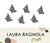 LAURA BAGNOLA Metal Velero Plata Chico 2x1,5cm - comprar online
