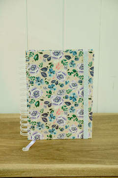 Agenda diaria Violetas - 2 colores - tienda online