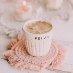 Vasos café Pausa & Relax
