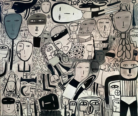 Obra Milo Lockett 170x200 cm