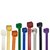 900 Unidades Abraçadeira Plástica - Nylon 6.6 - Colorida 9 cores 105x2.6mm Oferta - comprar online