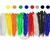 900 Unidades Abraçadeira Plástica - Nylon 6.6 - Colorida 9 cores 105x2.6mm Oferta - loja online