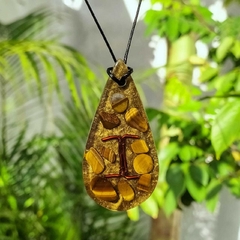 Zodiac AMULET - Gemini ( Tiger Eye's)