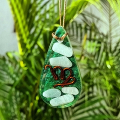 Amuleto Zodíaco - Virgem (Amazonita)