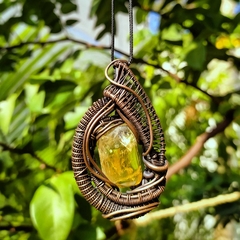 Zayon Amulet - Citrine #1 | 6 cm