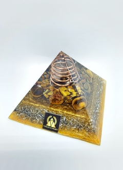 Mini Cheops - Tiger's Eye | | Balance between the Physical and the Spiritual World