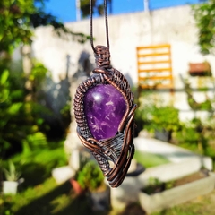 ZAYON AMULET - AMETHYST / #2 | 7, 3 cm