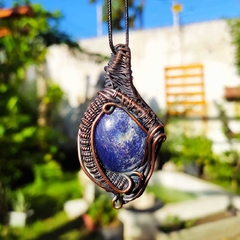 ZAYON AMULET - SODALITE #2 | 6 cm