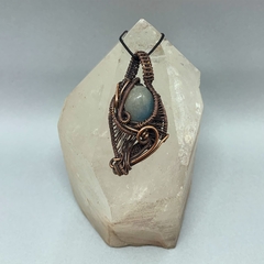 Zayon Amulet - BLUE QUARTZ #3 | 6,5 cm