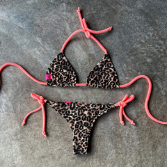 CORPIÑO BIKINI TINI PRINT CORAL - tienda online