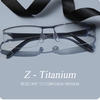 Z-Titanium* 2923 Armação de Óculos Masculino Carbon Fiber