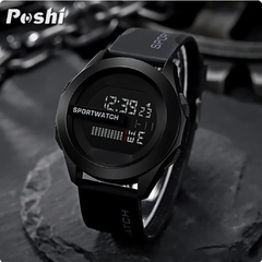 Poshi* 102 Relógio Masculino Digital Sportwatch