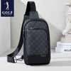 Golf* 6789 Bolsa Masculina Crossbody Couro U.S. Elegancy