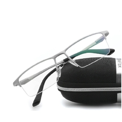 Hdcrafter* 2091 Armação de Óculos Masculino Alumínio - Simple Market