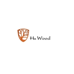 Hu Wood* 6002 Armação de Óculos Masculino Redondo Bamboo