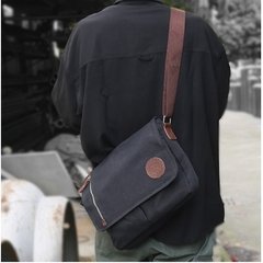 Xiao* 4786 Bolsa Masculina Mensageiro Canvas (Lona Militar) - comprar online