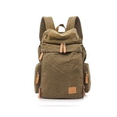 Scione* 8609 Mochila Masculina Canvas (Lona Militar)