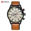 Curren* 8250 Relógio Masculino Couro