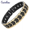 Escalus* 2956 Pulseira Masculina Aço Inox