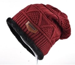 Gorro Masculino Lã Malha Franja Esqui Veludo Song Ting* - comprar online