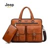 Jeep Buluo* 8001 Maleta Executiva Masculina Couro