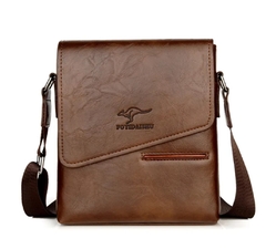 FDU* 7678 Bolsa Masculina Shoulder Couro - comprar online