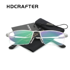 Hdcrafter* 2091 Armação de Óculos Masculino Alumínio na internet