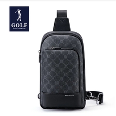 Golf* 6789 Bolsa Masculina Crossbody Couro U.S. Elegancy - comprar online