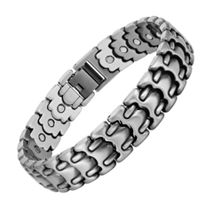 Escalus* 3899 Pulseira Masculina Zincado Metal na internet