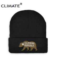 Climate* 4258 Gorro Masculino Bordado Urso California Republic - comprar online