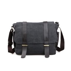 Anawishare* 7197 Bolsa Masculina Mensageiro Canvas 'Lona Militar'